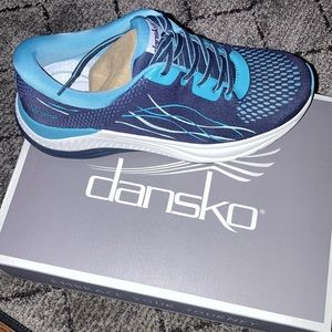 New in box Dansko tennis shoes, size 38 (7.5 or 8)